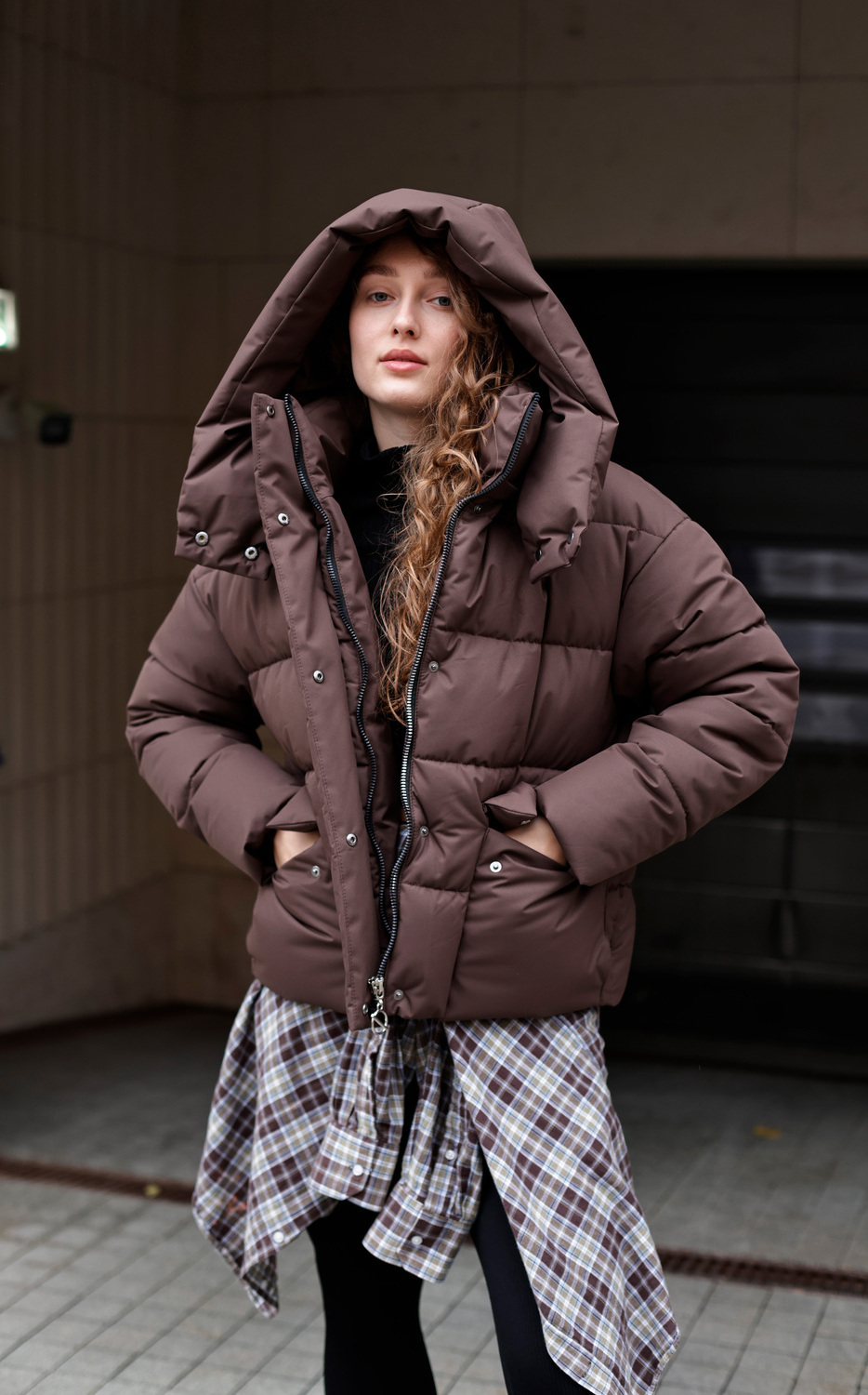 Куртка зимняя короткая дутая пуховик зефирка оверсайз Куртка зимняя короткая дутая пуховик зефирка оверсайз